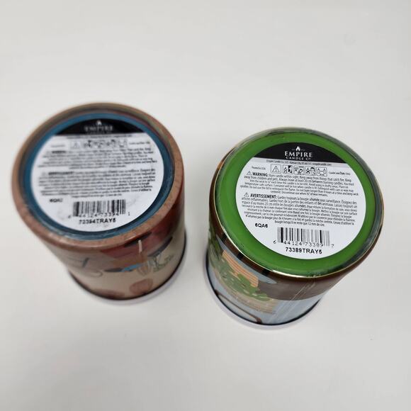 2 Odor Neutralizing Candles Best Pals and Secret Playplace 2 Wick Lidded 14 oz. - Picture 6 of 9